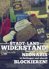 Plakat 12.11 Neonazis blockieren