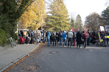 Blockade Friedländer Weg / Hainholzweg