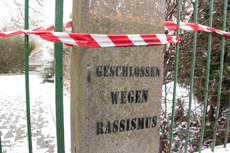 Göttingen, 17.1.2016: Geschlossen wegen Rassismus