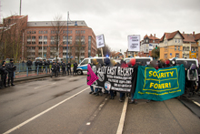 Demo geht gen Innenstadt