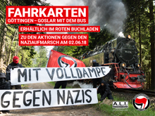 Mit Volldampf gegen Neonazis am 02.06 in Goslar!