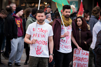 Afrin ist überall - Demonstration in Göttingen am 24.03.2018