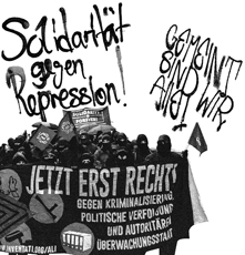 Collage der Demonstration vom 09.12.2017