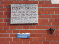 Fliese für Ernst Fischer, Januar 2013