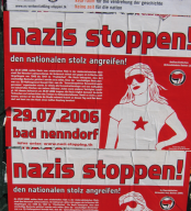 Bad Nenndorf plakatiert, Göttingen 07/2006