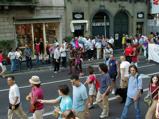 Gay protesta milano 2009