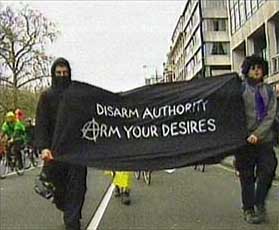 Disarm authority, arm your desires!