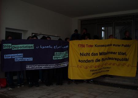 Erstmals Abschiebeblockade in Alfeld