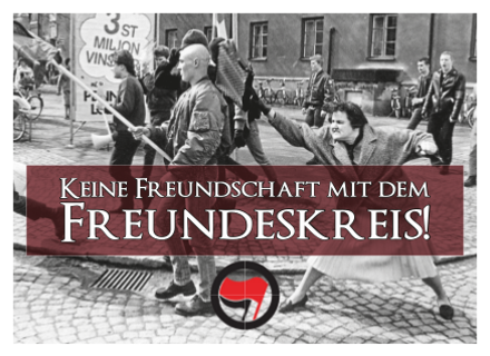 Keine Fre­und­schaft mit dem Fre­un­deskreis