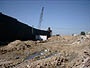 prosegue senza sosta l'opera di demolizione di abitazioni palestinesi da parte dei bulldozer israeliani per permettere la costruzione di nuove torri di controllo sul confine con l'Egitto #1