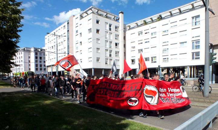 Cortège antifa 23 juin