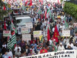 15 maggio 2002 Vicenza, 1° sciopero generale dei lavoratori migranti