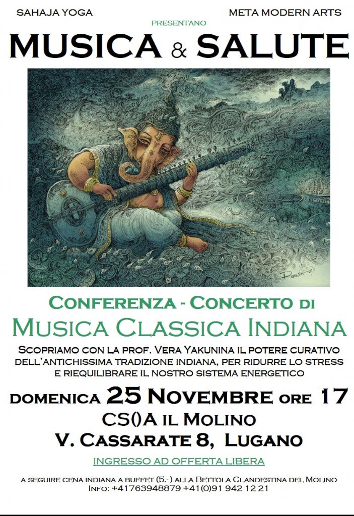 Conferenza concerto di musica indiana