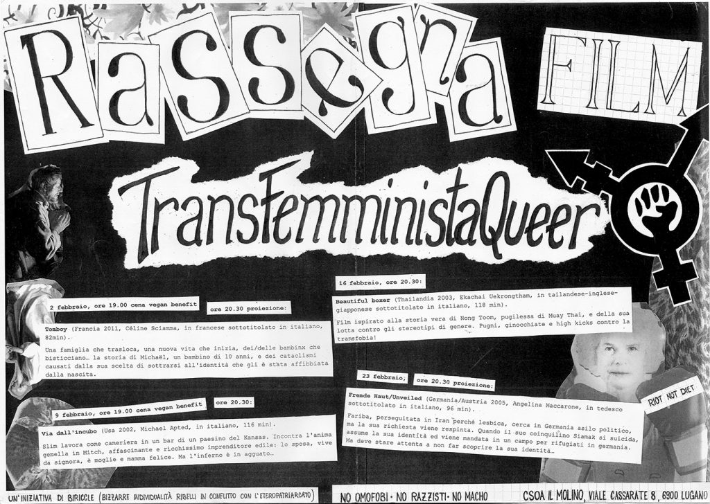Febbraio - Rassegna Film TransFemministaQueer