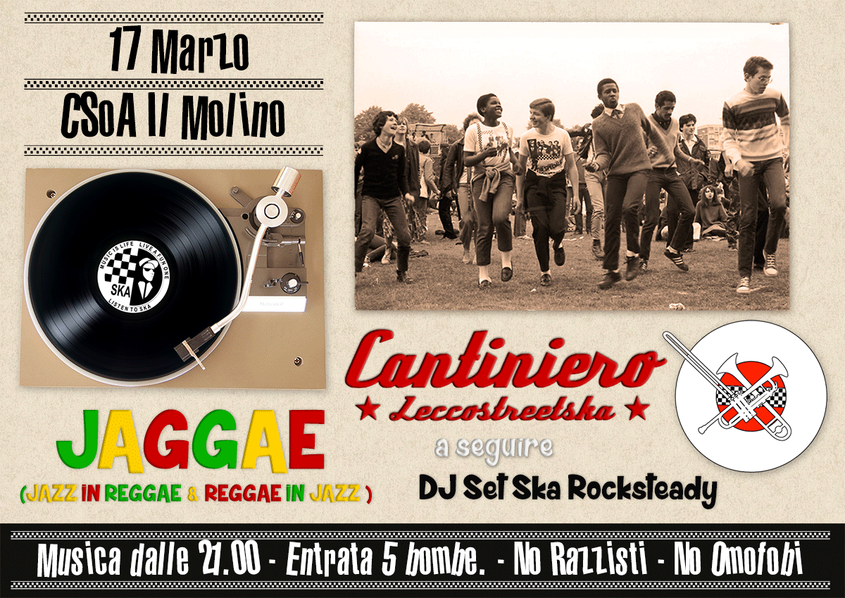 17.03.2017 - Jaggae & Cantiniero - Jazz, Reggae, Ska & Rocksteady 2