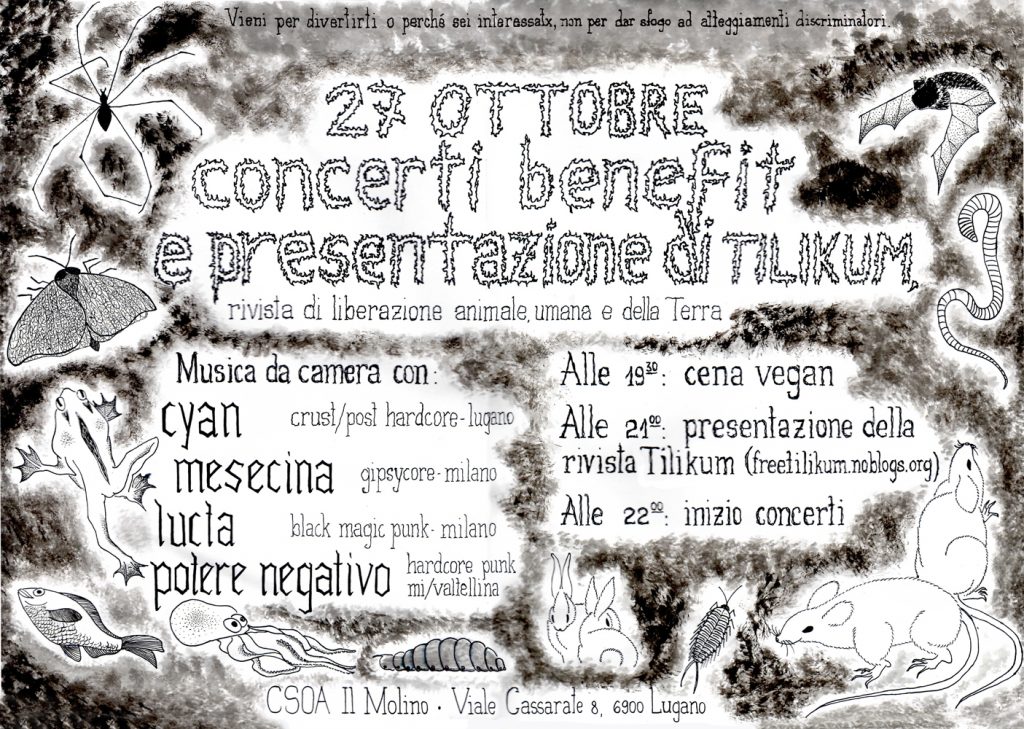 27.10.2017 - Punk Hardcore e presentazione Tilikum 1