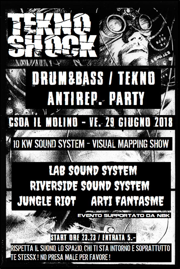 29.06.2018 - Tekno Shock -