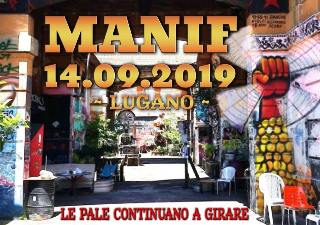 14.09.2019 - Manif ~ Festa ~ Azione: Chiamato Intergalattico 1