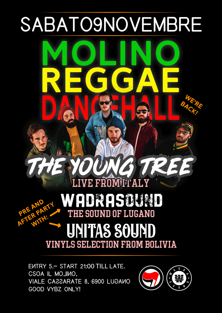 09.11.2019 - The Young Tree / Molino Reggae Dancehall ls. Wadra Sound 2