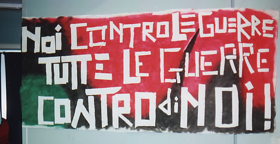 NOI CONTRO TUTTE LE GUERRE TUTTE LE GUERRE CONTRO DI NOI