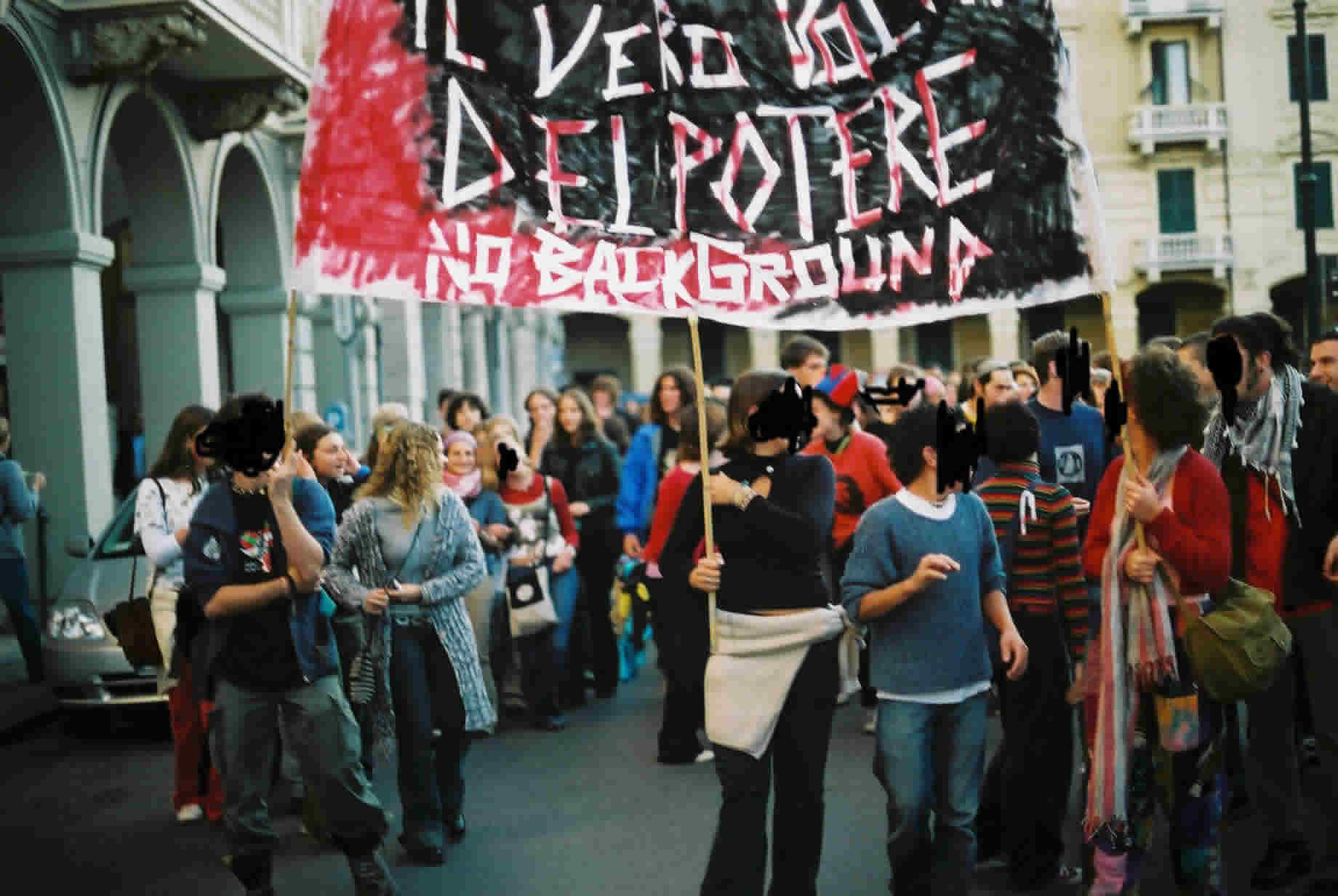 Durante il corteo