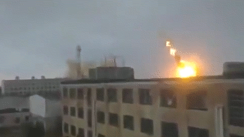 Донецк: Ракетный удар по промышленному предприятию