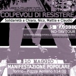 Roma - No Tav Tour e prenotazione dei pullman per il corteo popolare NoTav del 10 maggio a Torino