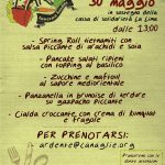 DOMENICA 30 MAGGIO - L'Ardente Taverna Bandita - Dalle ore 13.00 - Pranzo a cura "Cassa di solidarietà la Lima"