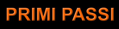 primi passi